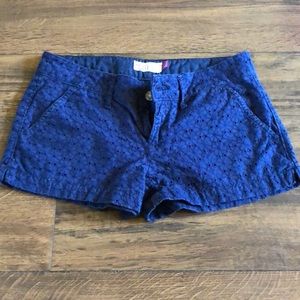 Navy blue shorts